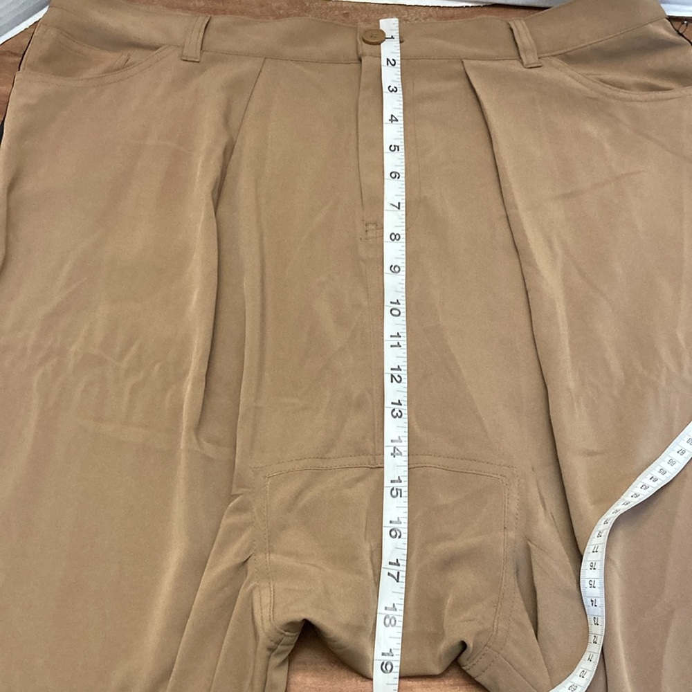 GABRIELLE UNION NEW YORK & COMPANY WOMEN PANTS
SIZE L
Beige with Black Striped - Picture 10 of 14